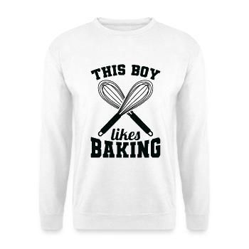 Petit boulanger - Sweat-shirt Unisexe - blanc - Devant