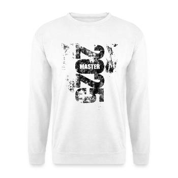 Master bestanden 2025 - Prüfung - Erfolg - Unisex Pullover - Weiß - Vorne
