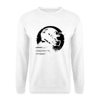 Football Spieler - Unisex Pullover - Weiß - Vorne