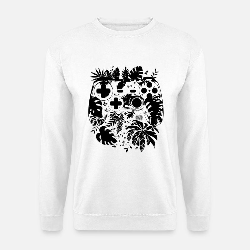 Game Controller Comic Style - Unisex Sweatshirt - white
