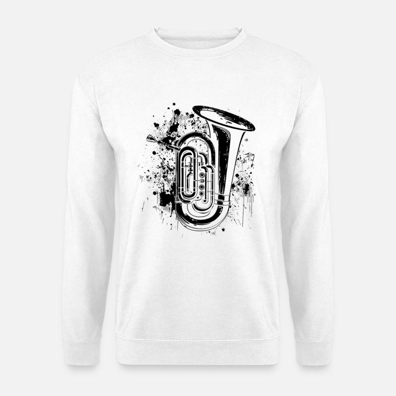 Tuba - Unisex Pullover - Weiß