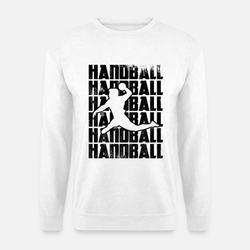 Handball - Unisex Pullover - Weiß