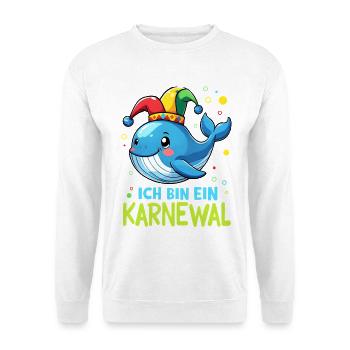 Carnaval de Cologne Carnaval Carnaval Karnewal - Sweat-shirt Unisexe - blanc - Devant
