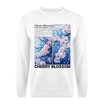 Cherry Blossom Flower Sakura Spring Nature Gift - Unisex Sweatshirt - white - Front