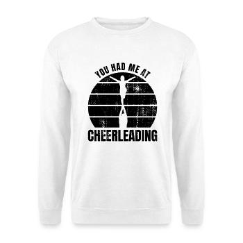 Cheerleader Witz - Unisex Pullover - Weiß - Vorne