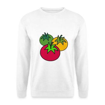 Tomato Tomatoes Vegetables Garden Gardener Cook - Unisex Sweatshirt - white - Front
