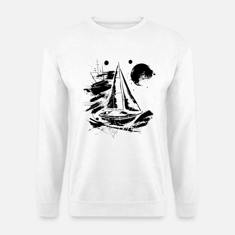 Segeln - Unisex Pullover - Weiß