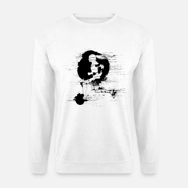 Graphic Runner - Unisex Sweatshirt - white