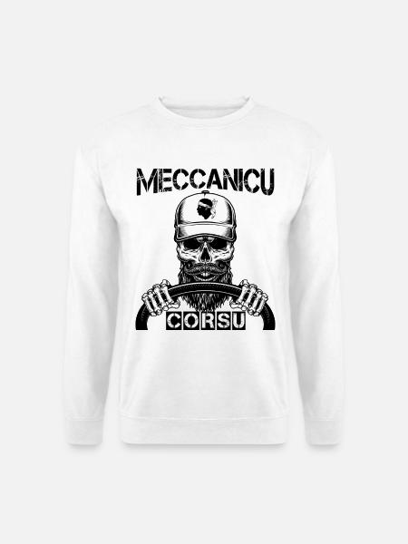 meccanicu corsu - Sweat-shirt Unisexe - blanc
