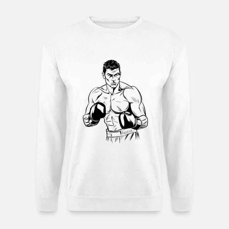 Boxer - Unisex Sweatshirt - white