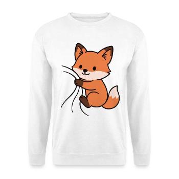 Lieber kleiner Fuchs - Unisex Pullover - Weiß - Vorne