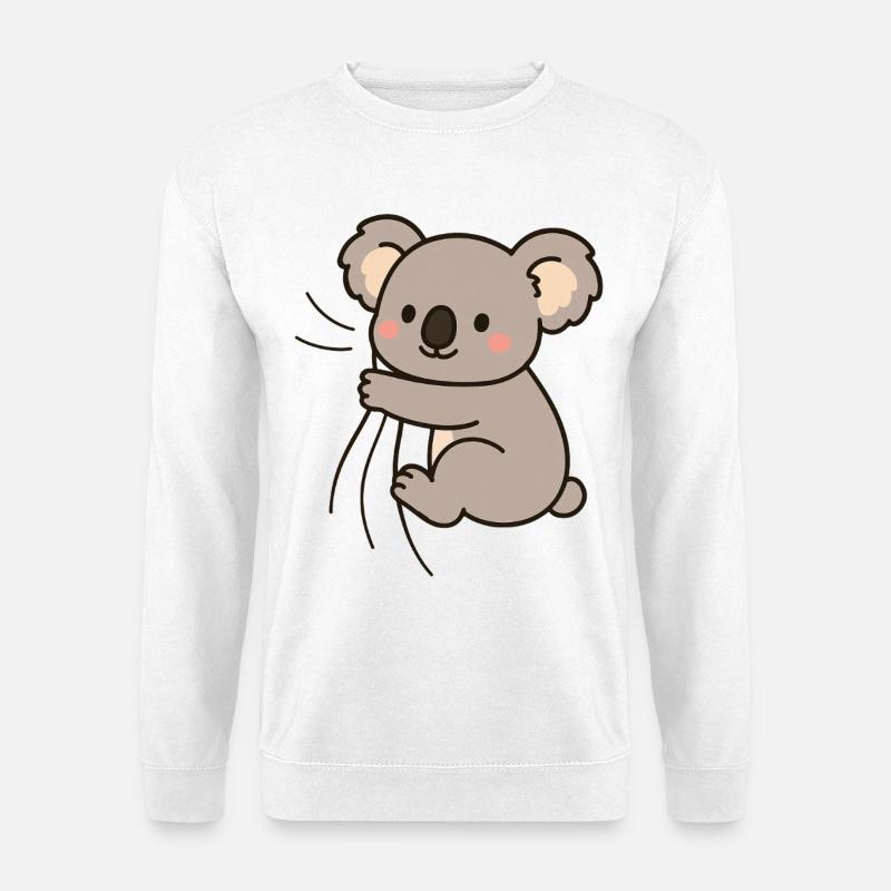 Dear little koala - Unisex Sweatshirt - white