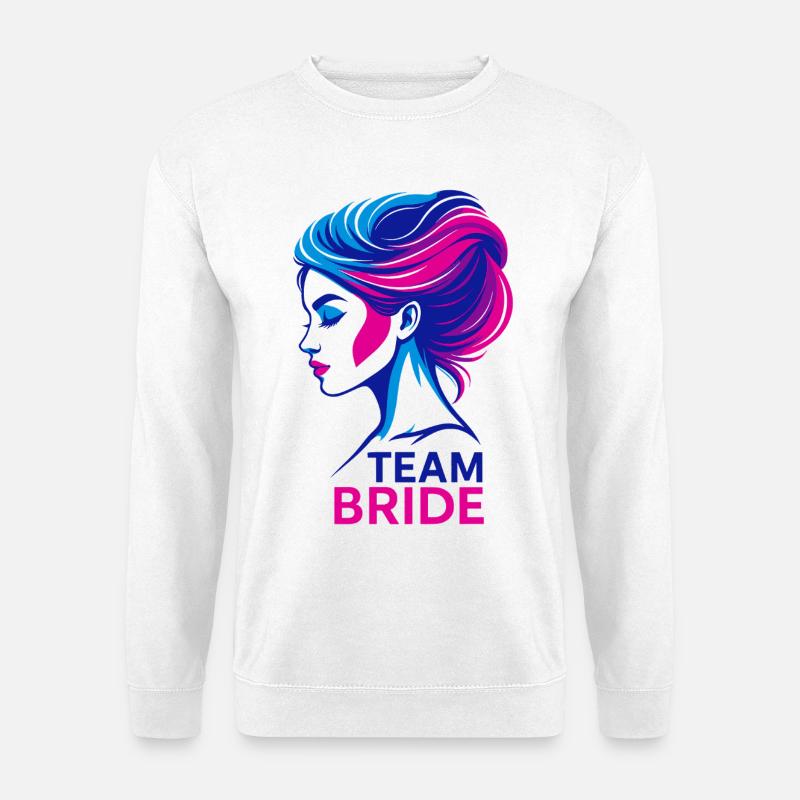 Team Bride - Unisex Sweatshirt - white