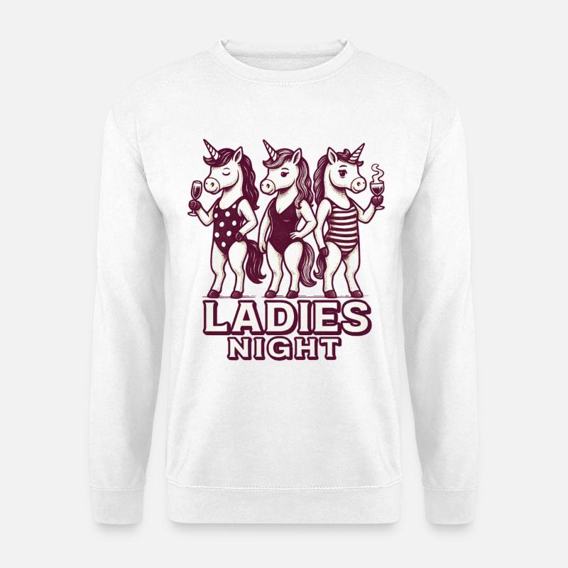 Ladies Night - Party - Unisex Pullover - Weiß