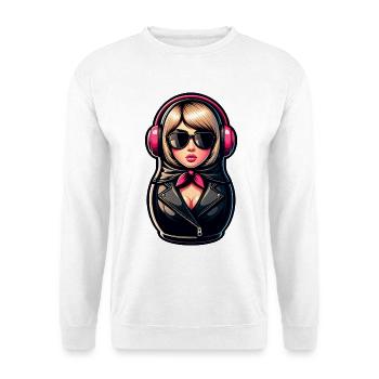 Russisch Matroesjka Muziek Russisch - Uniseks sweater - wit - Voor