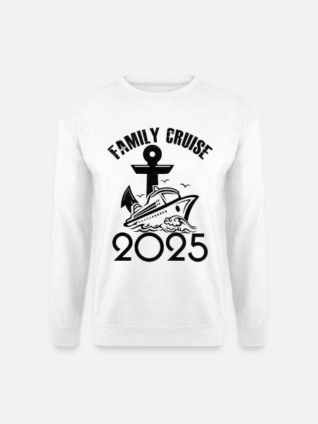 Family cruise 2025 - Unisex Sweatshirt - white