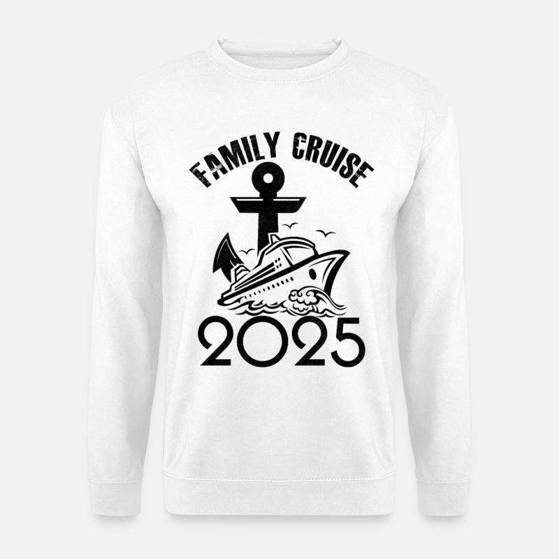 Family cruise 2025 - Unisex Sweatshirt - white