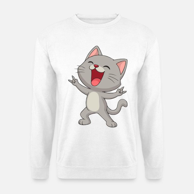 Rock'n'Roll Miez - Unisex Pullover - Weiß