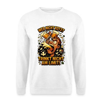 Junggesellenabschied Bräutigam JGA Männerabend - Unisex Pullover - Weiß - Vorne