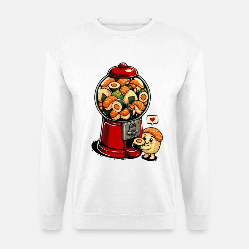 Gumball - Gumball Sushi - Unisex Pullover - Weiß