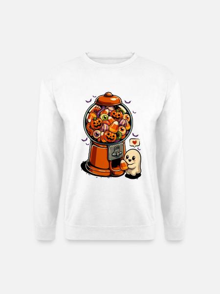 Gumball - Halloween Candy Ghost - Unisex Sweatshirt - white