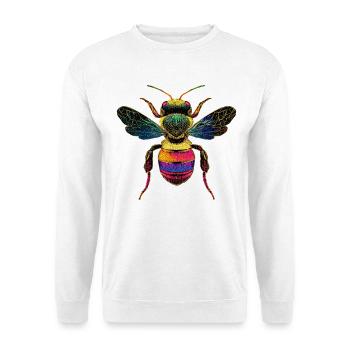 abeilles apiculteur miel apiculteur abeilles abeille mignonne - Sweat-shirt Unisexe - blanc - Devant