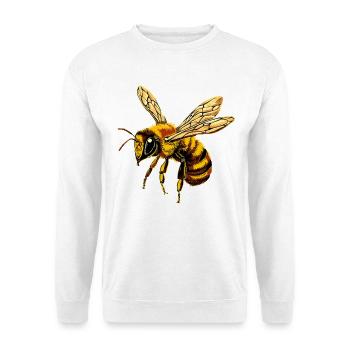 abeilles apiculteur miel apiculteur abeilles abeille mignonne - Sweat-shirt Unisexe - blanc - Devant