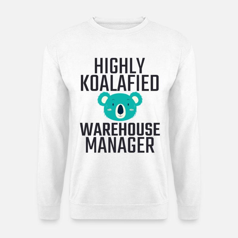 Warehouse Manager Koalafied - Unisex Pullover - Weiß