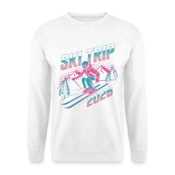 Ski Trip 2026 - Unisex Sweatshirt - white - Front