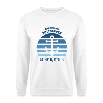 Puttgarden Mer Baltique Est Holstein Coordonnées Vacances - Sweat-shirt Unisexe - blanc - Devant
