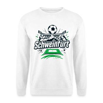 Schweinfurt Football Stadium Football Fan - Unisex Sweatshirt - white - Front