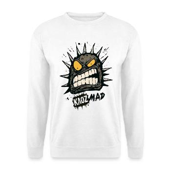 Angry Monster - Unisex Sweatshirt - white - Front