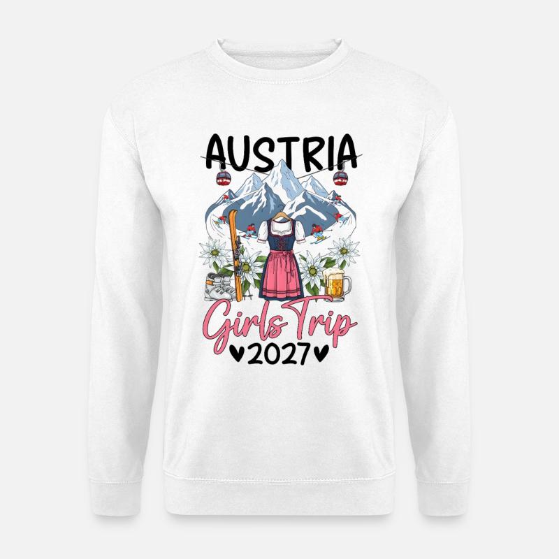 Austria Girls Trip 2027 - Unisex Pullover - Weiß