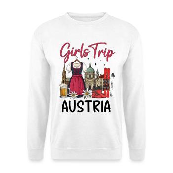 Girls Trip Austria - Unisex Pullover - Weiß - Vorne