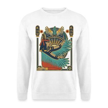 MAAT Göttin der Gerechtigkeit - Unisex Pullover - Weiß - Vorne