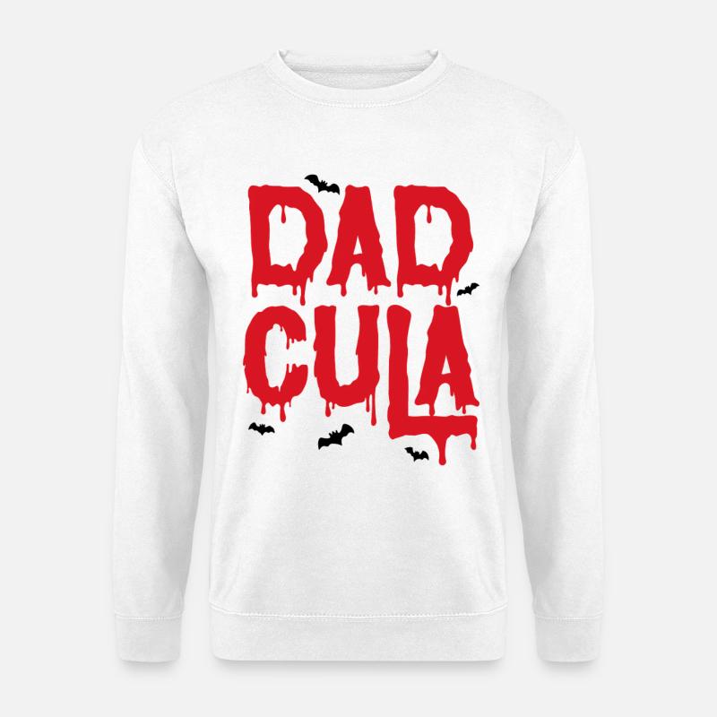 dadcula - Unisex Pullover - Weiß