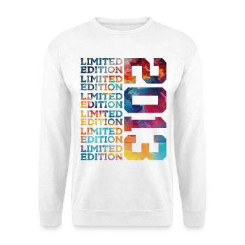 LIMITED EDITION 2013 13 YEARS 13TH BIRTHDAY - Unisex Sweatshirt - white - Front
