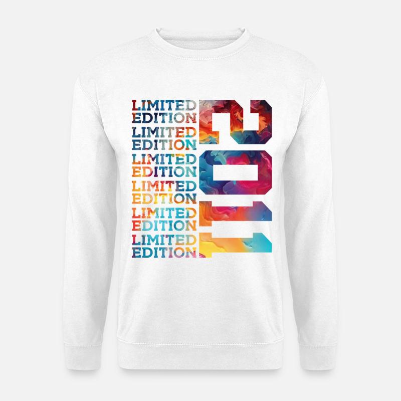 LIMITED EDITION 2011 14 JAHRE 14. GEBURTSTAG - Unisex Pullover - Weiß