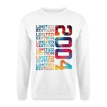ÉDITION LIMITÉE 2004 22 ANS 22E ANNIVERSAIRE - Sweat-shirt Unisexe - blanc - Devant