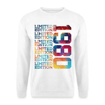 ÉDITION LIMITÉE 1980 46 ANS 46E ANNIVERSAIRE - Sweat-shirt Unisexe - blanc - Devant