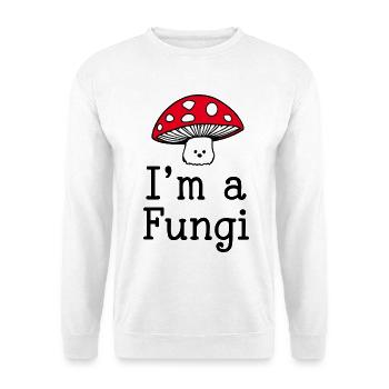 Je suis un champignon - Drôle de champignon - Sweat-shirt Unisexe - blanc - Devant