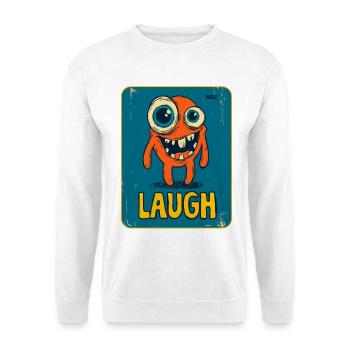 Whimsical Monster  - Unisex Sweatshirt - white - Front