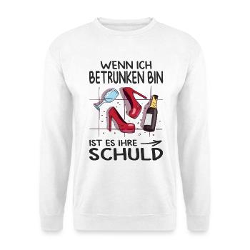 Beste Freundin Geschenk Partnerlook Mädelsabend - Unisex Pullover - Weiß - Vorne
