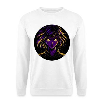 Illustration d’héroïne mystique - Sweat-shirt Unisexe - blanc - Devant