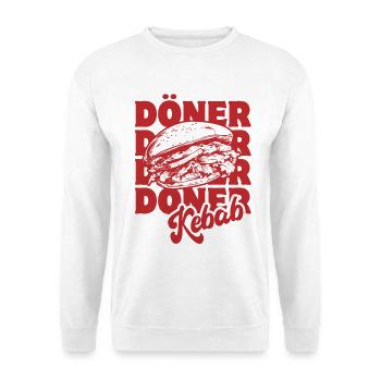Döner Kebab - Fast Food - Spruch - Unisex Sweatshirt - white - Front