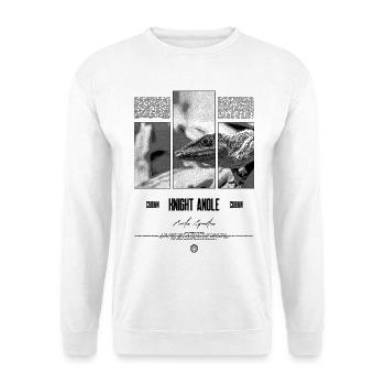 Kubanischer Ritter Anole Eidechse Besitzer Reptilienhalter - Unisex Pullover - Weiß - Vorne