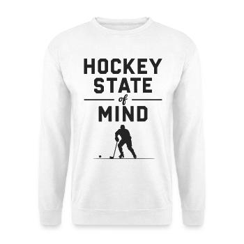 Dicton de hockey sur glaceState of Mind Fan Merchandise - Sweat-shirt Unisexe - blanc - Devant