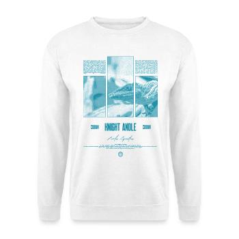 Kubanischer Ritter Anole Eidechse Besitzer Reptilienhalter - Unisex Pullover - Weiß - Vorne