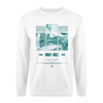 Cuban Knight Anole Lizard Owner Reptile Keeper - Unisex Sweatshirt - white - Front