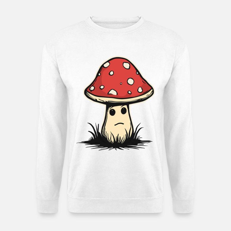 Süßer Fliegenpilz  - Unisex Pullover - Weiß